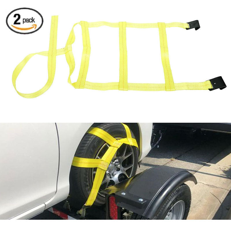 Car Tire Straps Tie Downs