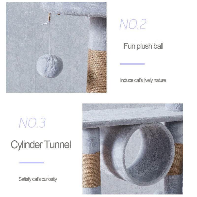 Cat Tree Scratching Post Scratcher Furniture Condo Tower Tree