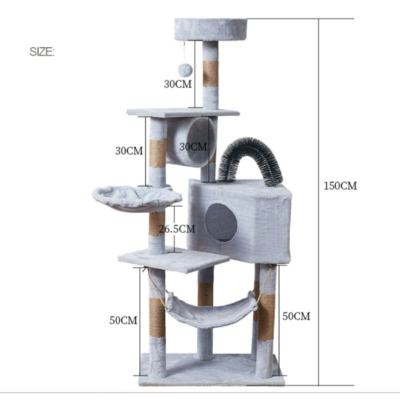 Cat Tree Scratching Post Scratcher Furniture Condo Tower Tree