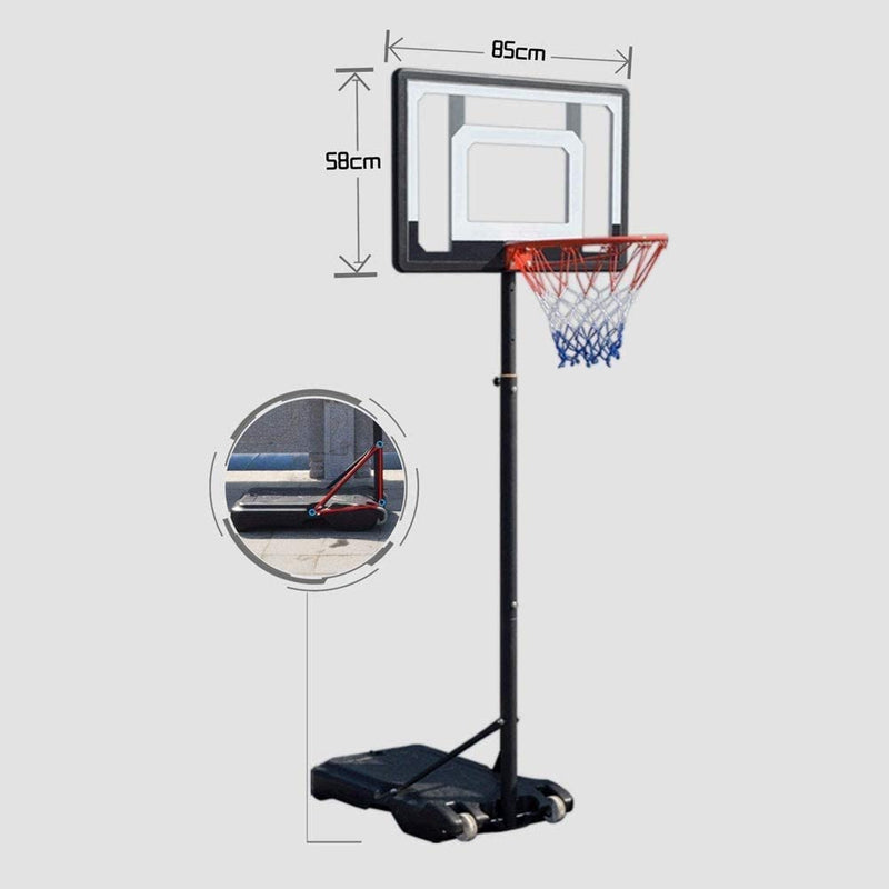 Adjustable Portable Basketball Stand Hoop