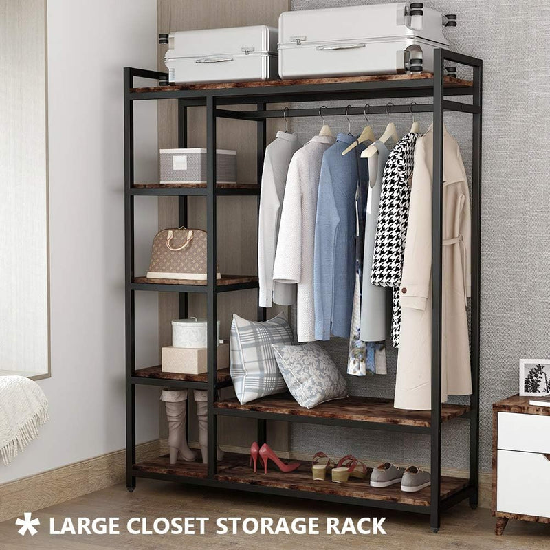 Wardrobe Organizer Clothes Rack