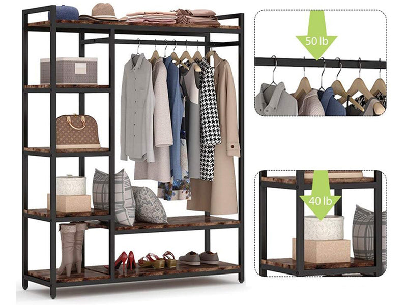 Wardrobe Organizer Clothes Rack