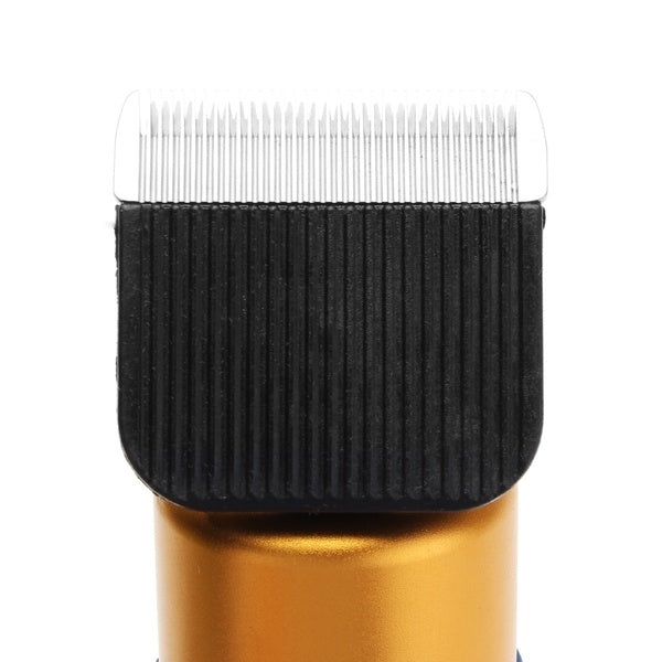 Close up of dog grooming clipper speed control and power input