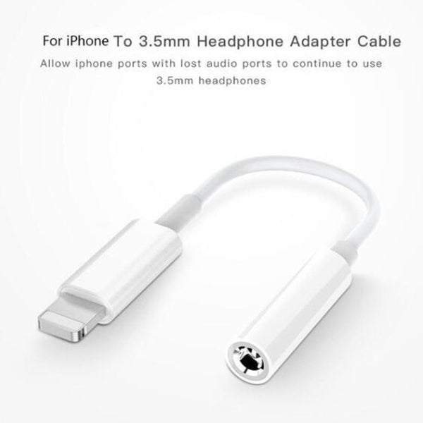 Lightning to 3.5mm Headphone Jack Adapter
