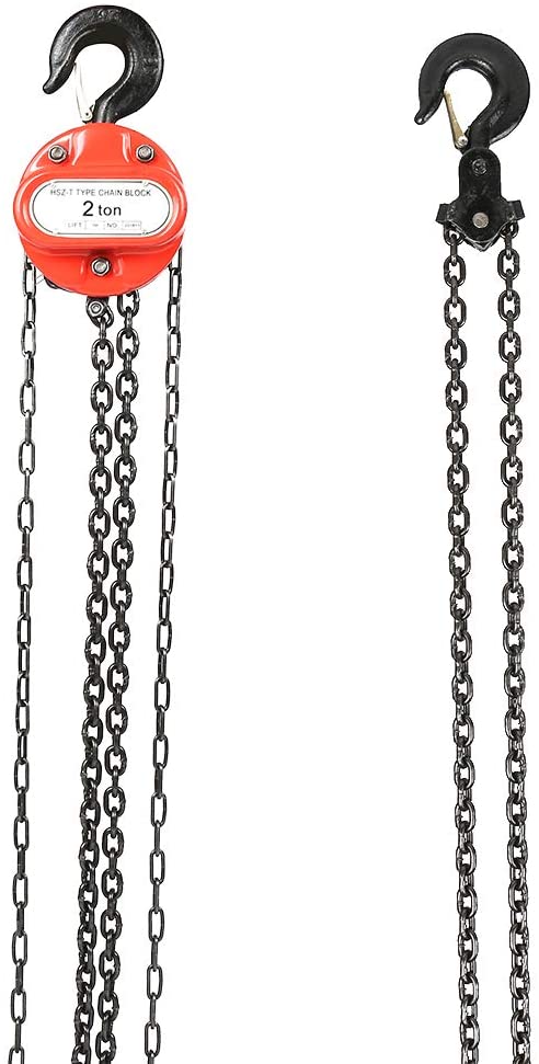 Chain Block & Tackle Hoist 3M 2Ton