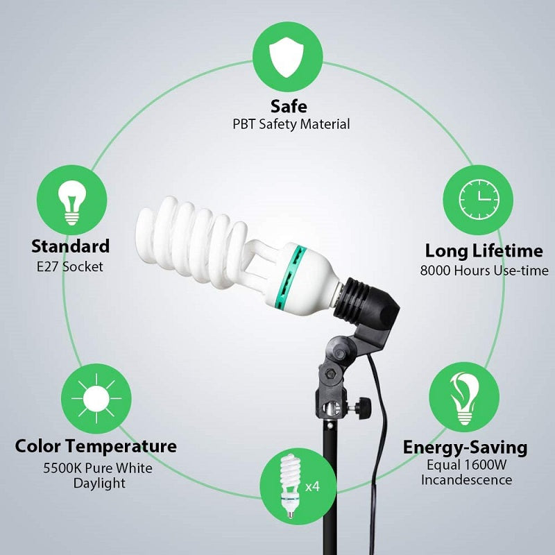 Premium Photography Studio Set Photography Lighting Kit