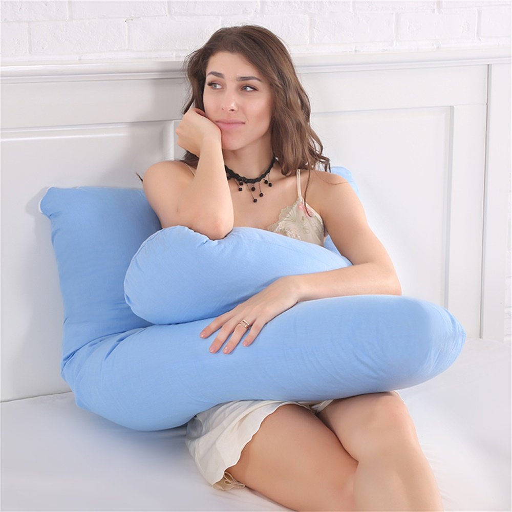 Maternity Pillow Pregnancy Pillow used as breastfeeding support cushion