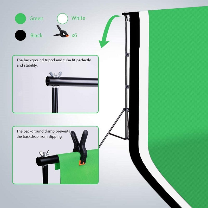 Premium Photography Studio Set Photography Lighting Kit