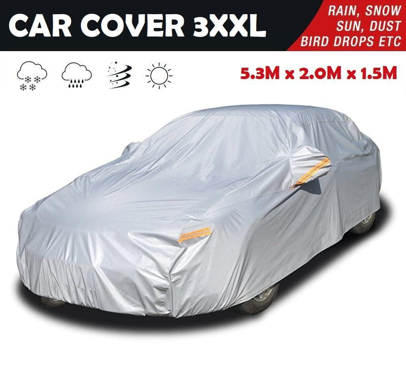 Aluminum Layer Car Cover for Sedan 3XXL