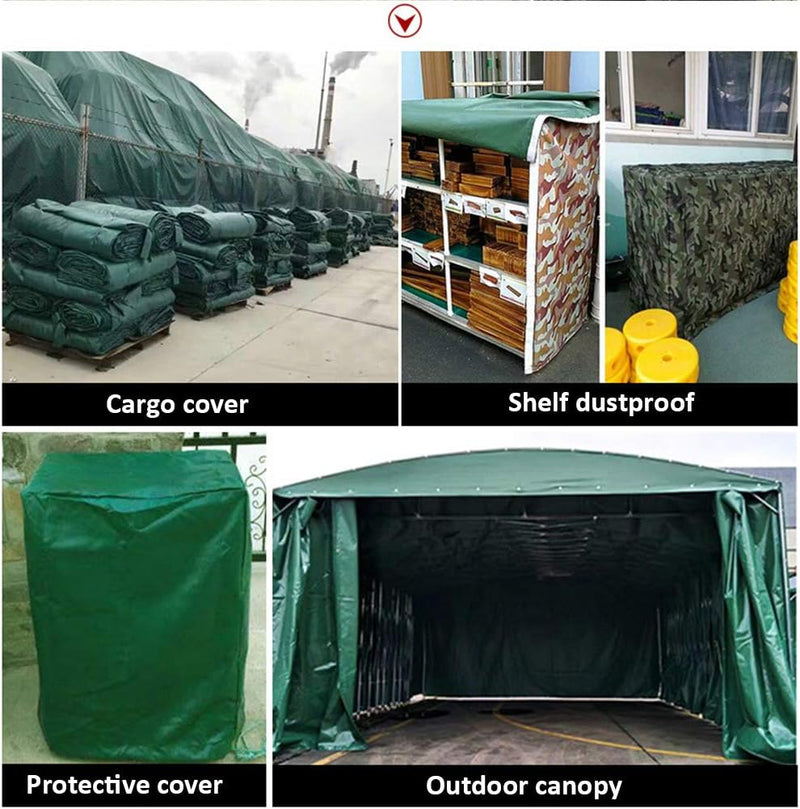 Canvas Tarpaulin Tarps Tarp Ultra Heavy Duty