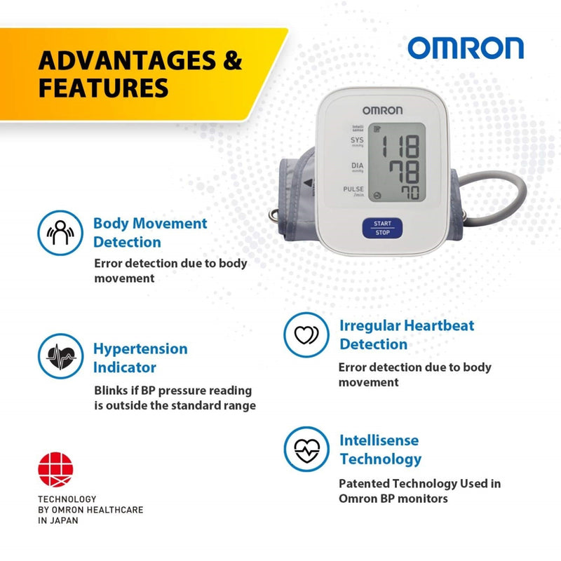 mron Blood Pressure Monitor HEM 7120