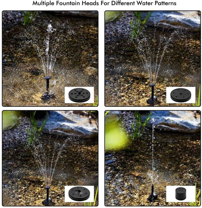 Solar Water Fountain