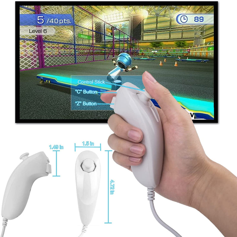 Replacement Wii Remote and Nunchuck Controller
