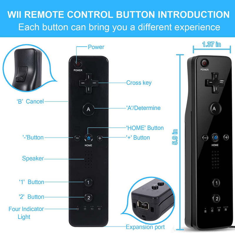 Replacement Wii Remote and Nunchuck Controller