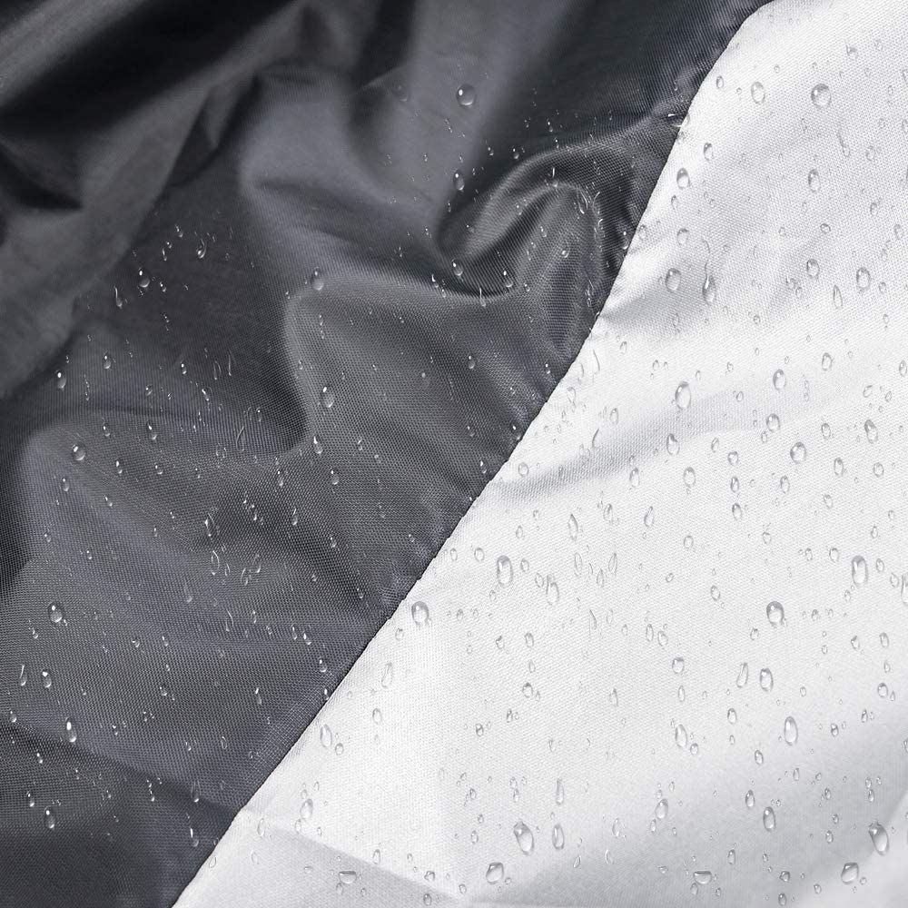 Motorbike cover 2XL folded neatly in storage bag