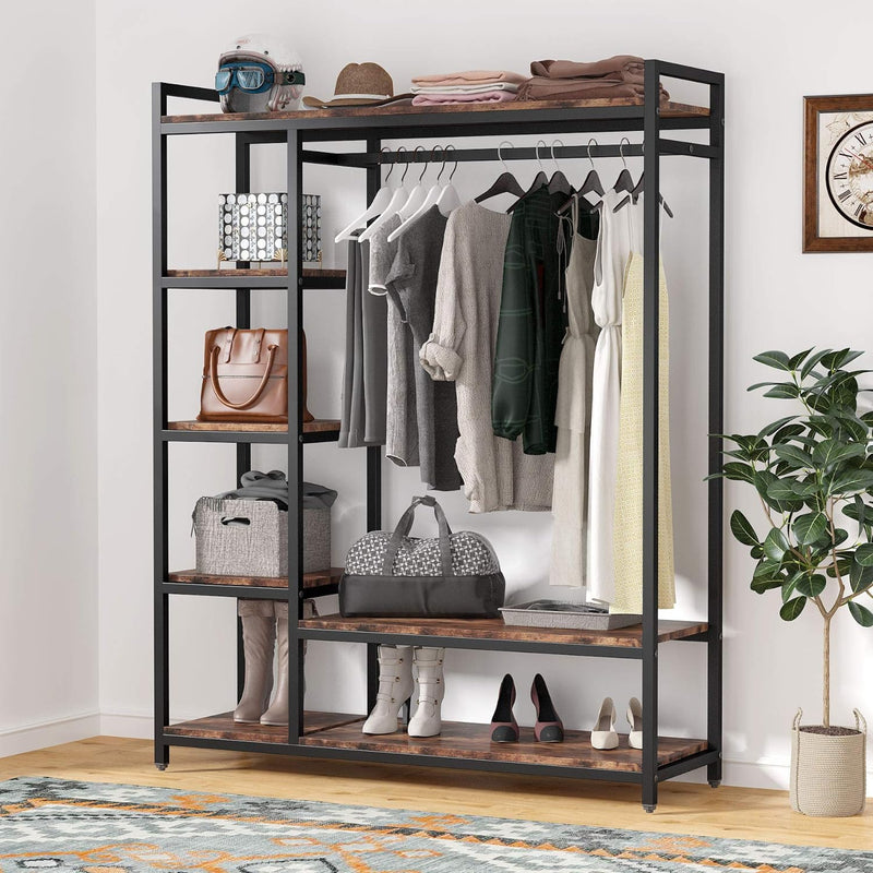 Wardrobe Organizer Clothes Rack