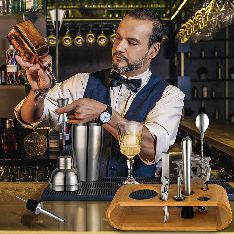 Premium Cocktail Shaker Set Bartender Kit