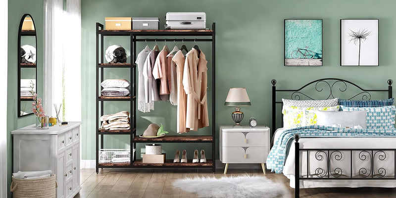 Wardrobe Organizer Clothes Rack