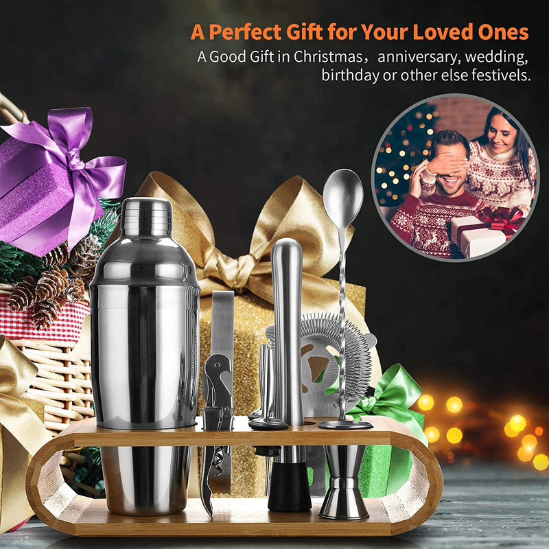 Premium Cocktail Shaker Set Bartender Kit