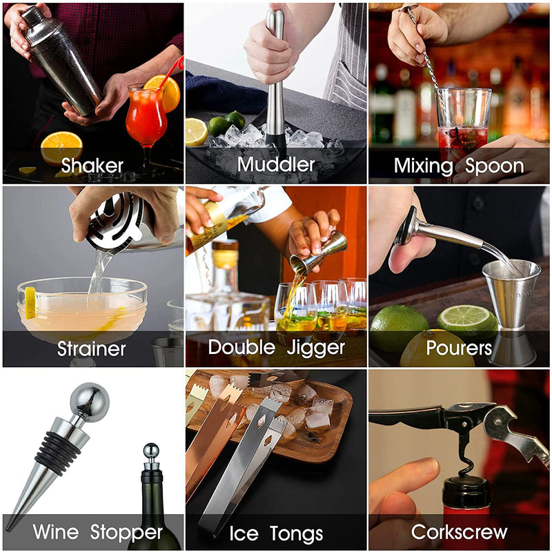 12pc House Cocktail Shaker Set