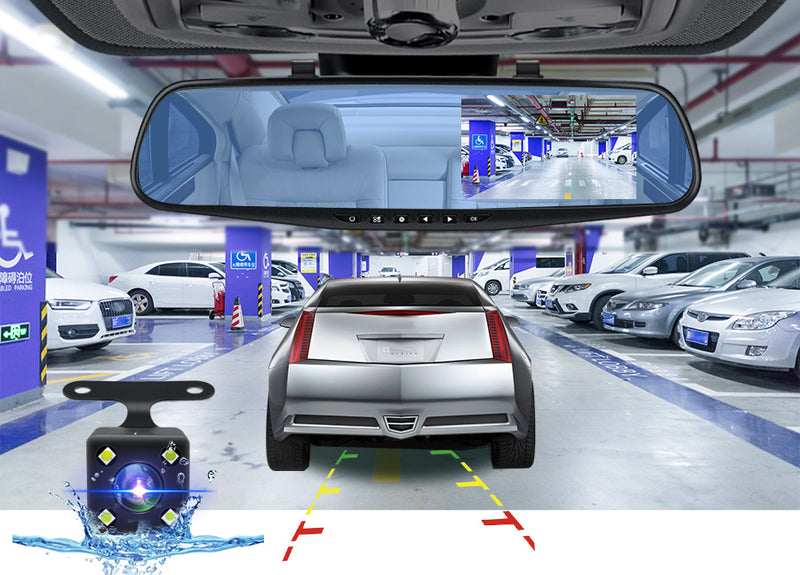 Car Dash Camera with Reverse Camera