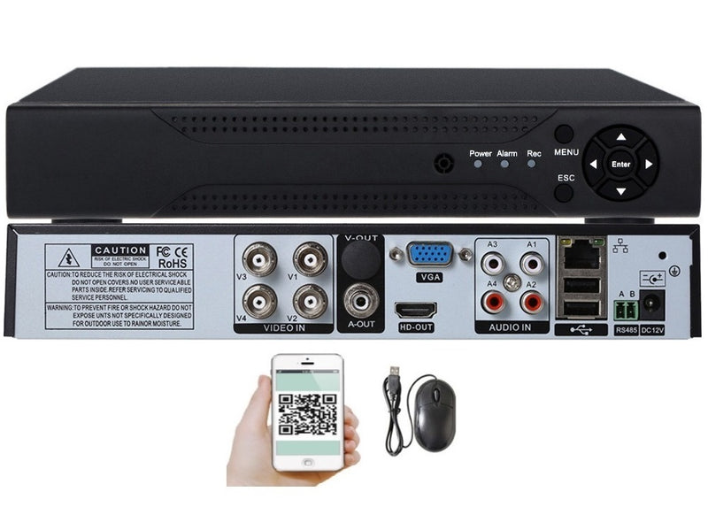 DVR 4CH Digital video recorder CCTV Camera System