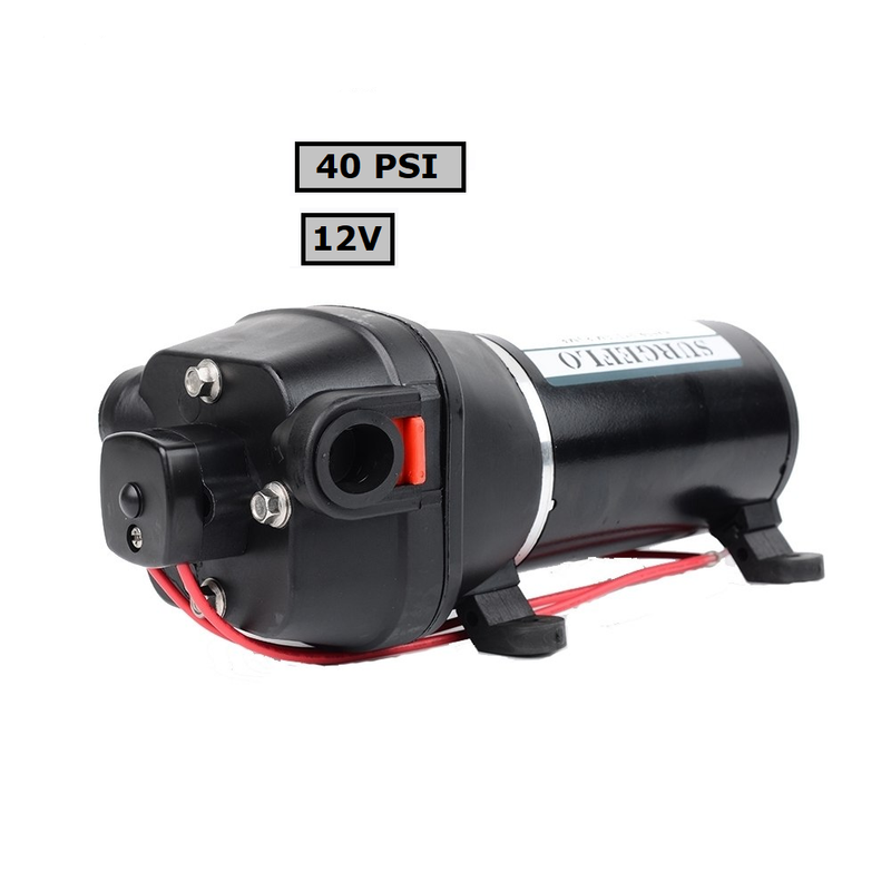 Water Pump 12V 40PSI Diaphragm High Pressure