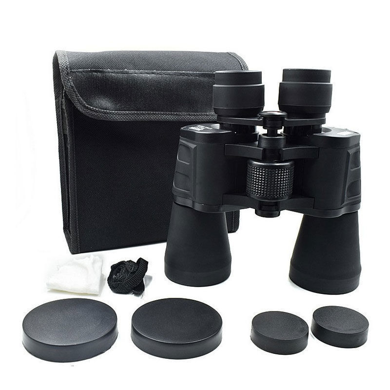 Binoculars used for fishing with clear focus adjustment