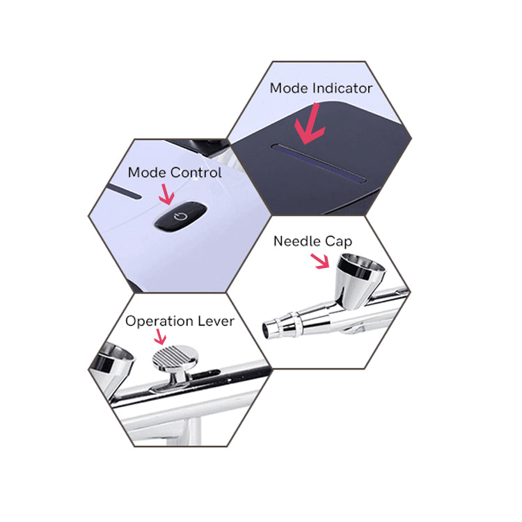 Air Brush Compressor With Air brush Kit