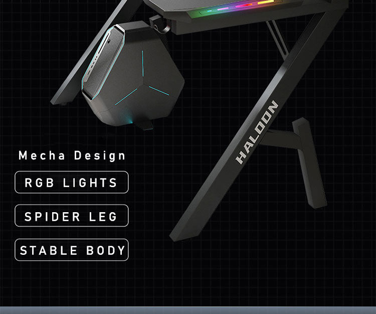 Gaming Desk Table 120Cm