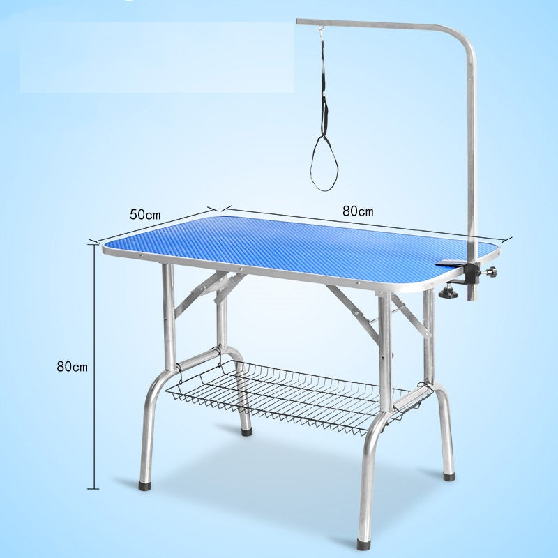 Dog Grooming Table Blue