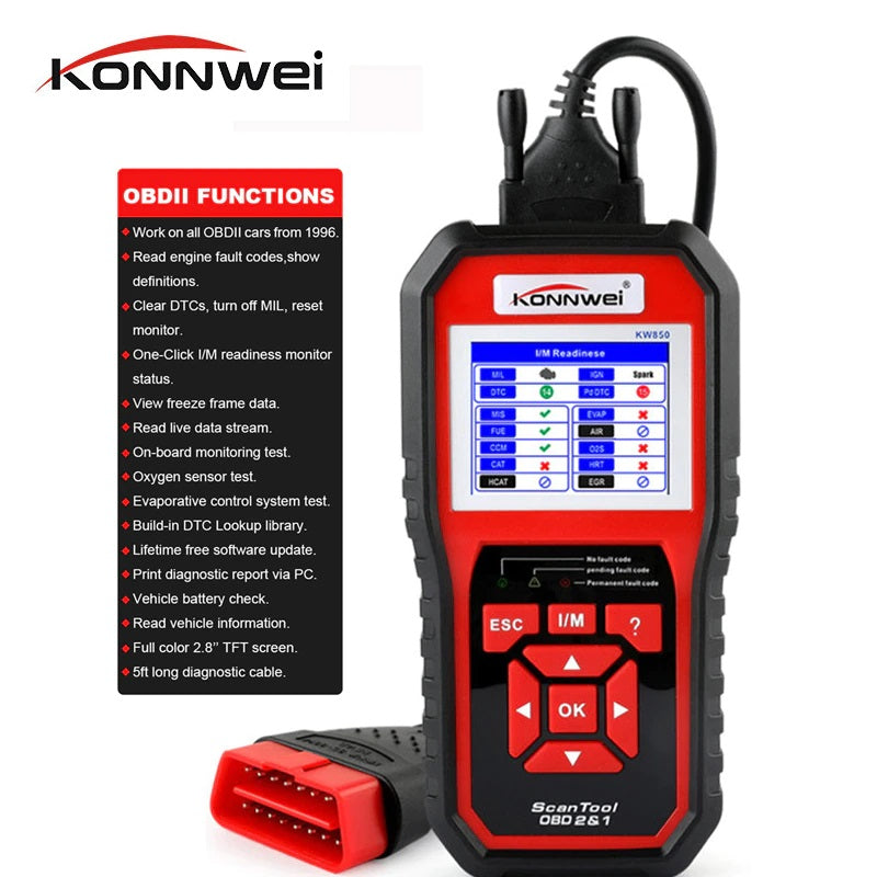 KONNWEI KW850 OBD2 Scanner