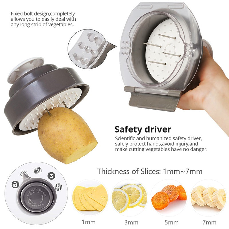 Vegetable Chopper and Slicer Mandoline Slicer