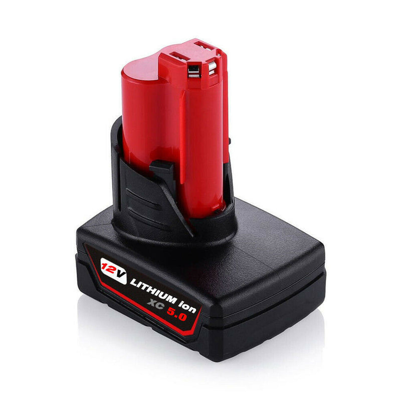 Milwaukee M12 12V 5000mAh Battery Compatible Replacement