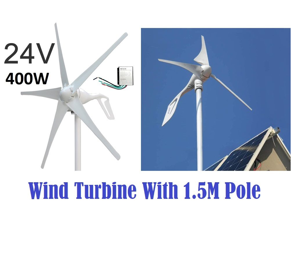 Wind Turbine 24V 400W