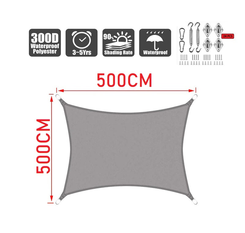 Sun Shade Sail 5m*5m