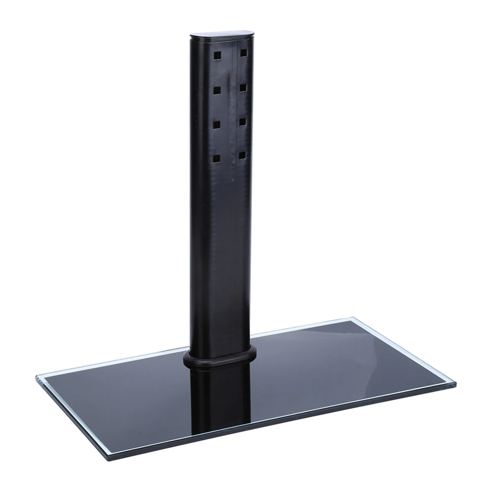 Top angle of universal TV stand TV bracket with VESA mount