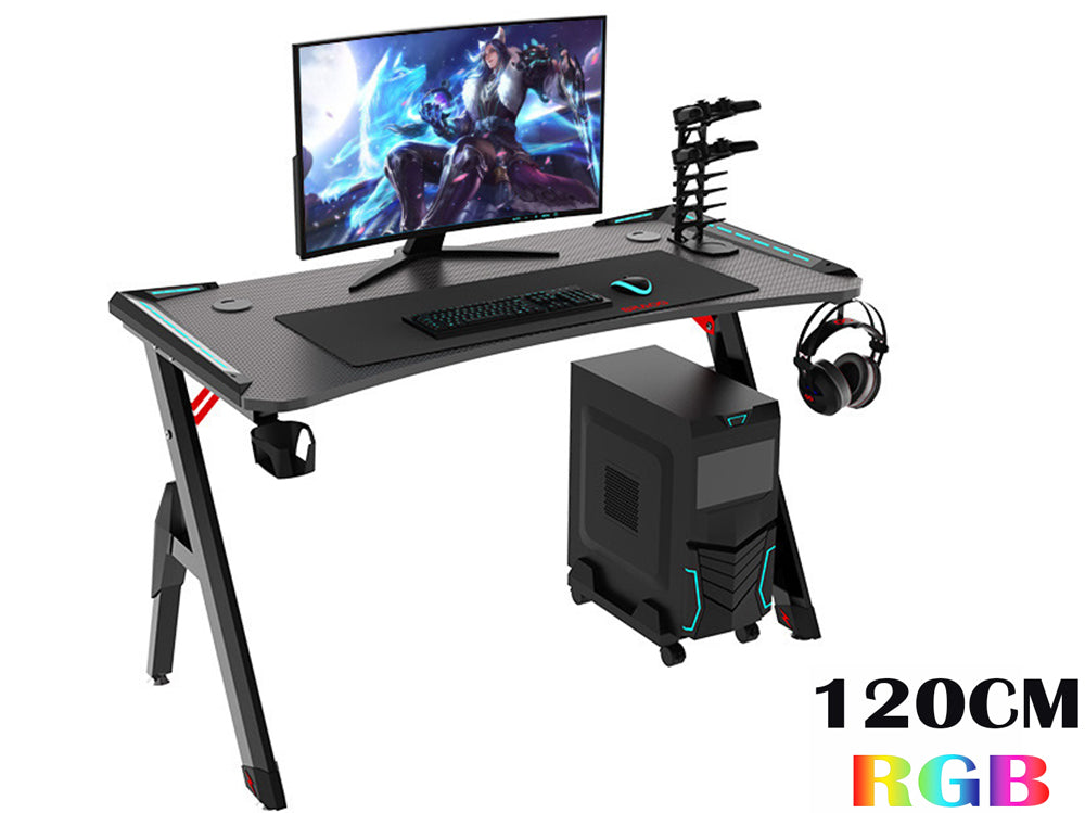 Gaming Desk Table 120Cm