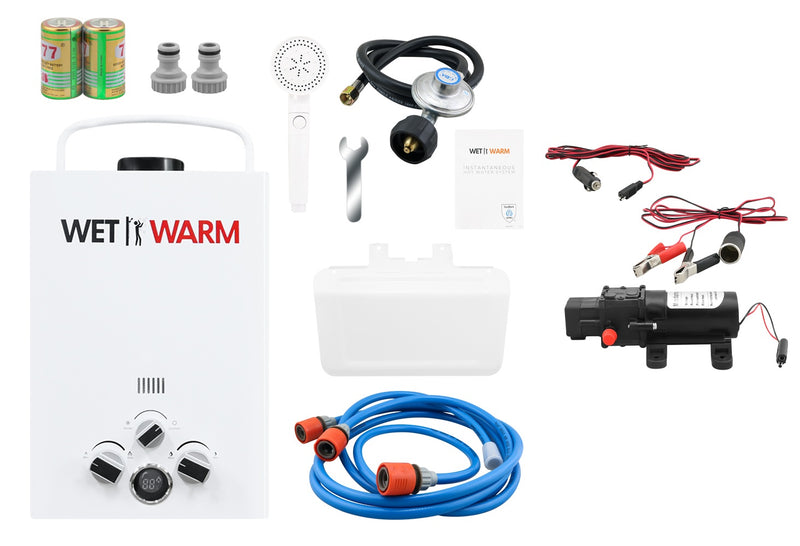 Gas Water Heater with Pump