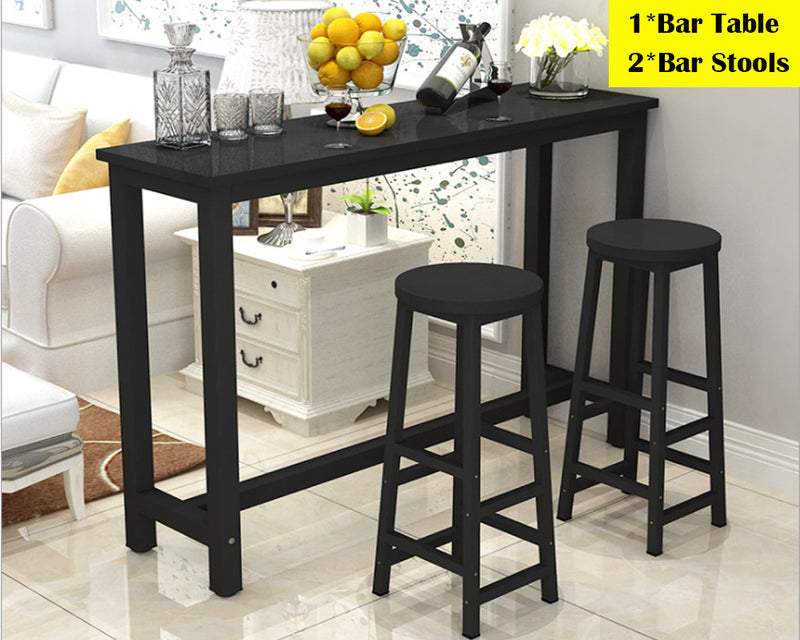 Bar Table Set with Bar Stools