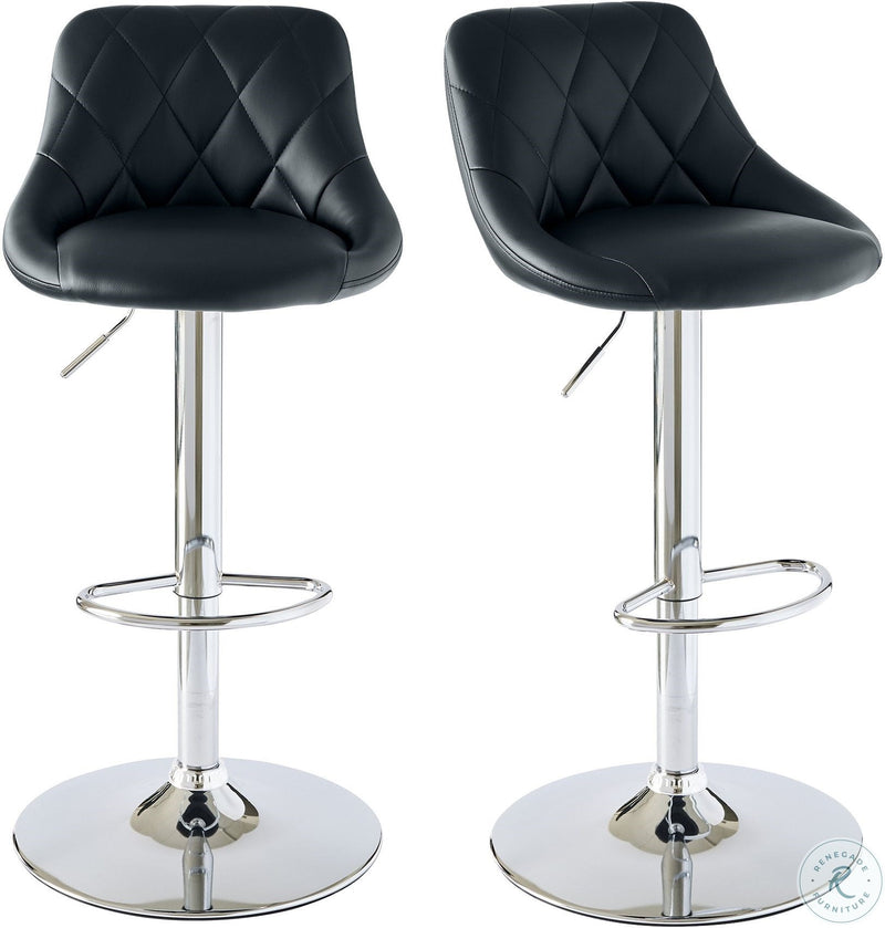 2X Bar Stool Black