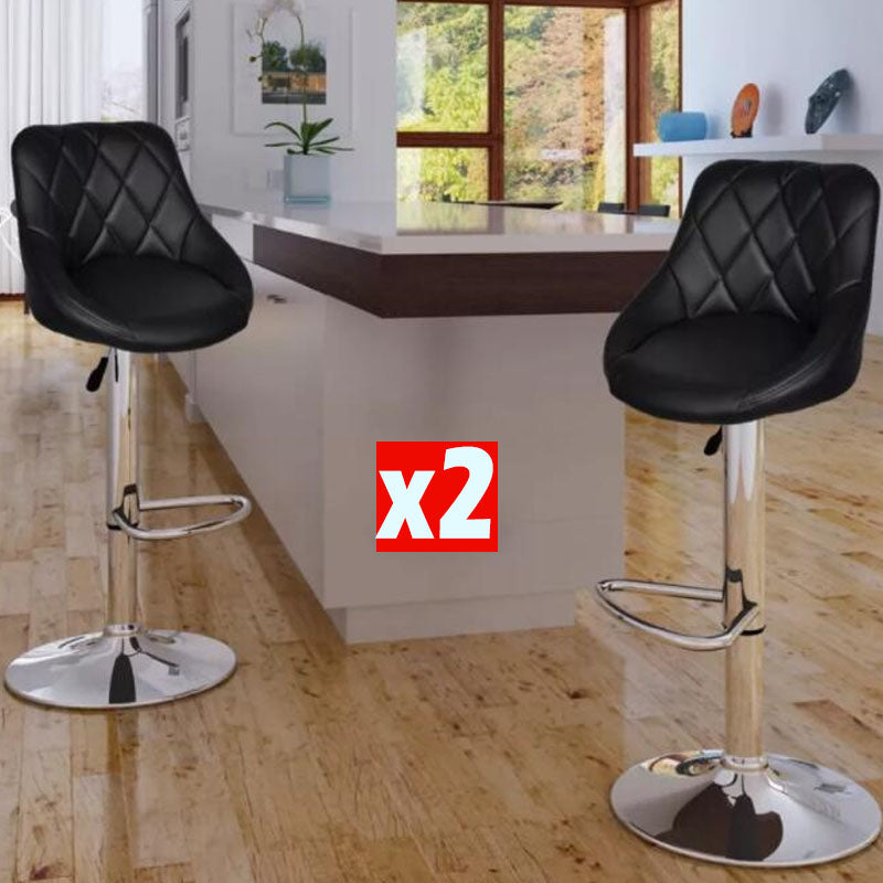 2X Bar Stool Black