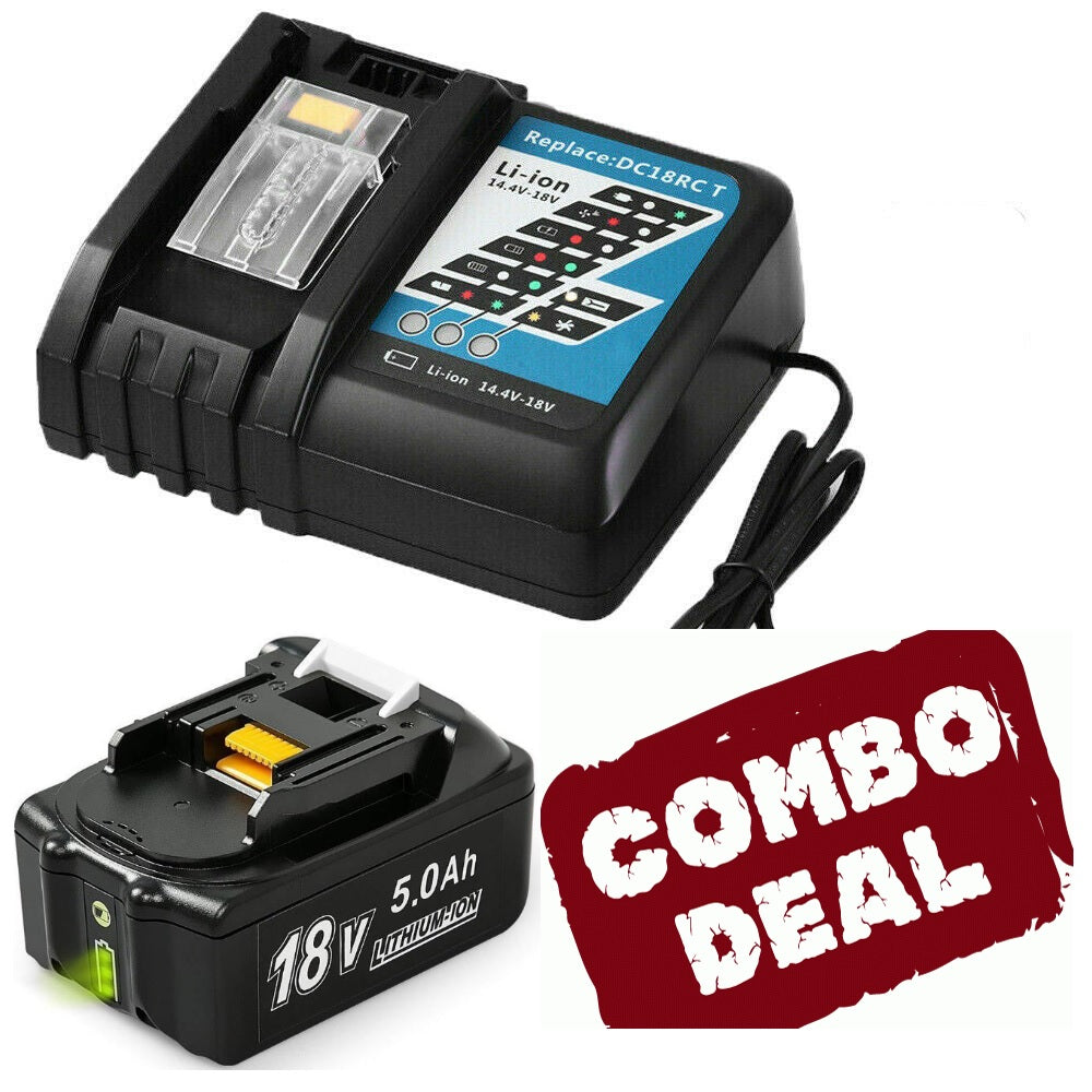 Replacement Makita Battery with Charger