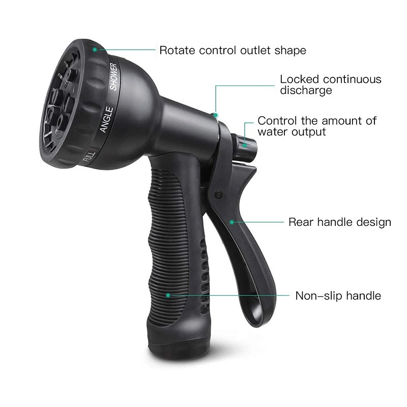 Expandable Flexible Garden Hose Spray Nozzle 100ft