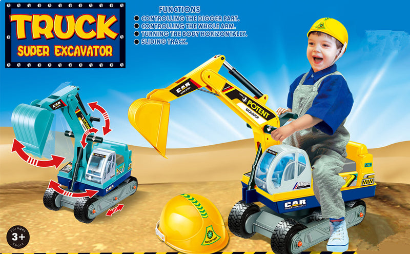 Ride On Excavator Digger