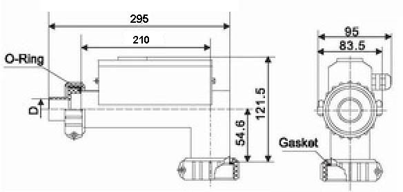 H30-R2 Inline Heater 3KW - Whirlpool Bathtub SPA Pool Heater