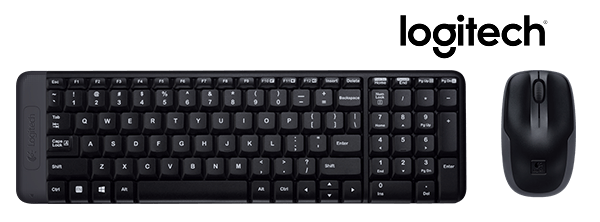Logitech MK220 wireless keyboard and mouse