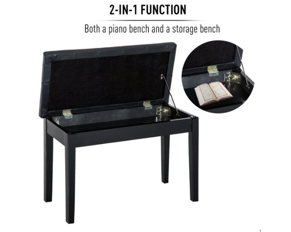 Traditional style piano stool suitable for NZ homes