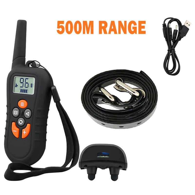 Dog Training Collar LCD Display Rechargeable Waterproof