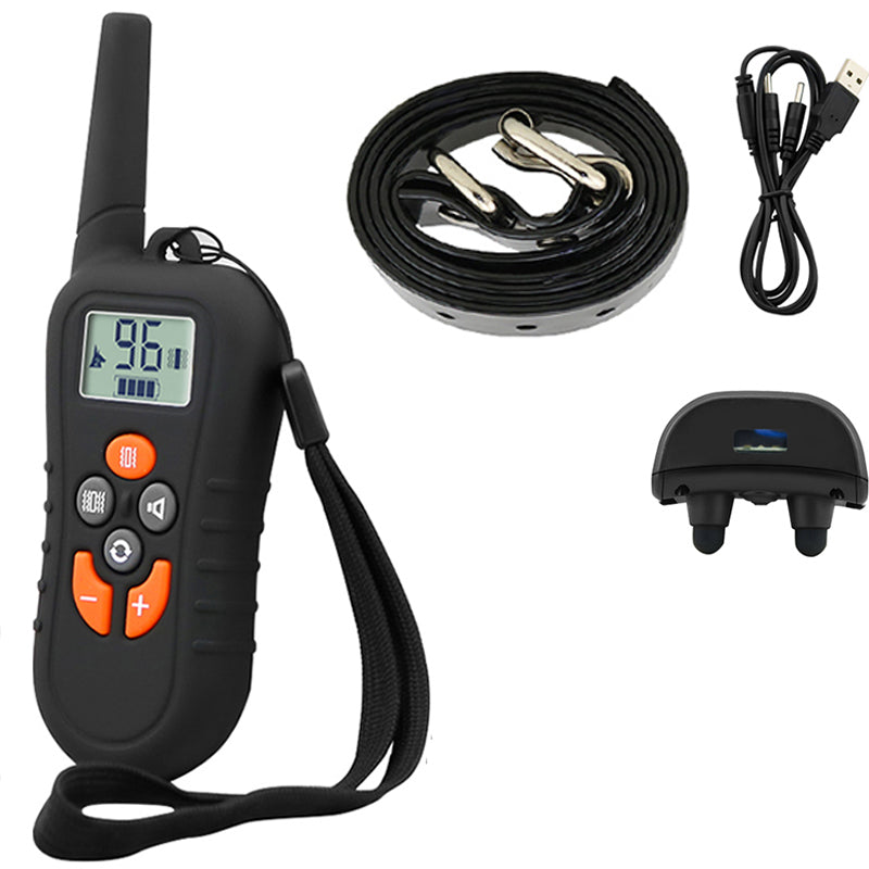 Dog Training Collar LCD Display Rechargeable Waterproof